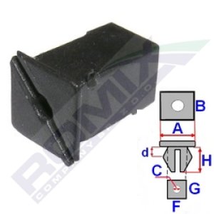 KOSTKA MONTAŻOWA UNIWERSALNA FIAT