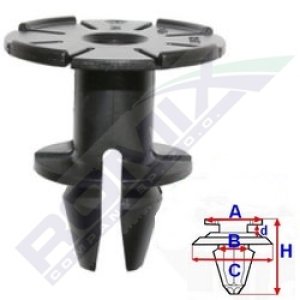 SPINKA LISTWY PROGOWEJ ROMIX COMPANY C60410 BMW