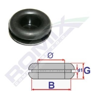 PRZELOTKA GUMOWA ZAMKNIĘTA