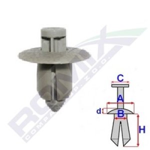 SPINKA TAPICERKI WEW. VOLVO