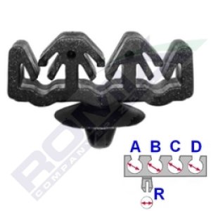 MOCOWANIE POTRÓJNE PRZEWODÓW ROMIX COMPANY C60563 