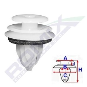 SPINKA TAPICERKI DRZWI ROMIX COMPANY C60553 9046709206 TOYOTA, LEXUS