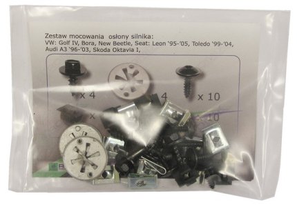 ZESTAW MOCOWANIA OSŁON SILNIKA VW