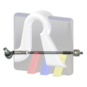 Drążek kierowniczy komplet l RTS 90.90906.2 6K0422803D