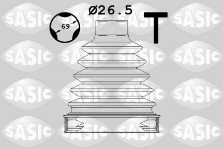 Osłona przegubu SASIC 1904017 7701209992