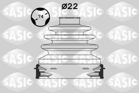 Osłona przegubu SASIC 1904028 7701209615