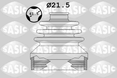 Osłona przegubu SASIC 1904015 7701209993