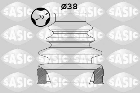 Osłona przegubu SASIC 1900012 3287A5