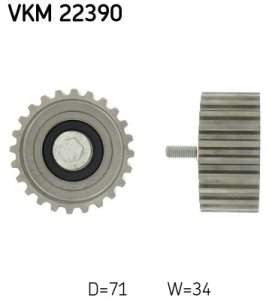 Rolka prowadząca SKF VKM 22390 500388688