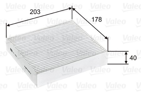 Filtr kabinowy VALEO 715603 CU1830