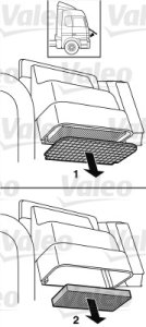 Filtr kabinowy VALEO 716001 CU2303