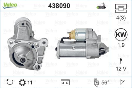 Rozrusznik VALEO 438090 