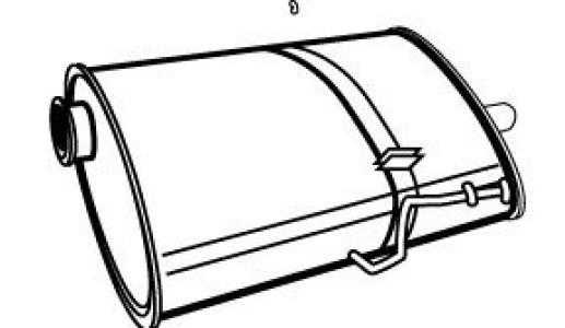 Tłumik końcowy WALKER 21096-52 1726AQ