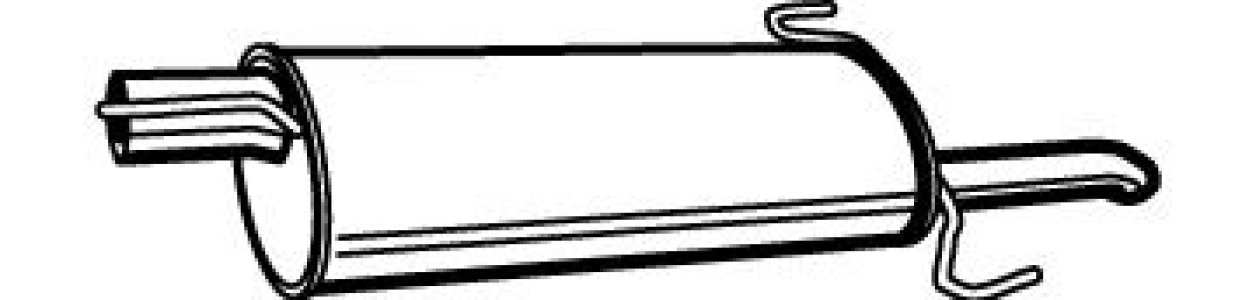 Tłumik końcowy WALKER 19969-52 5852953