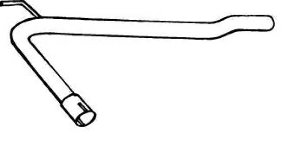 Rura środkowa WALKER 18264-63 74253201