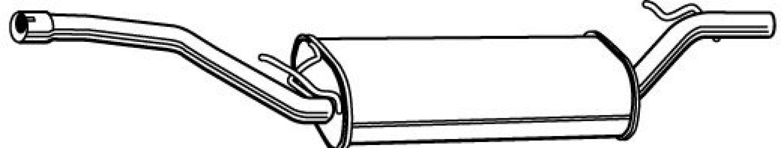 Tłumik końcowy WALKER 23211-53 1306076