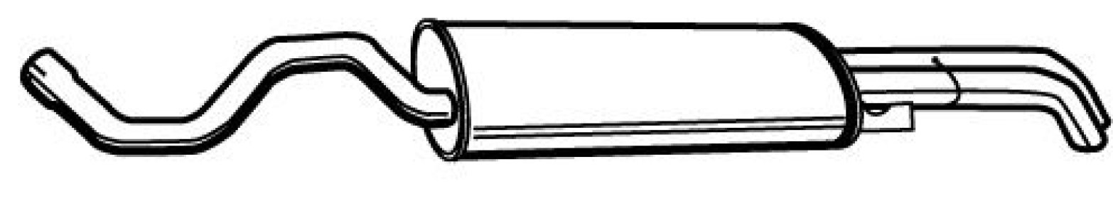 Tłumik końcowy WALKER 21793-65 1J5253609C