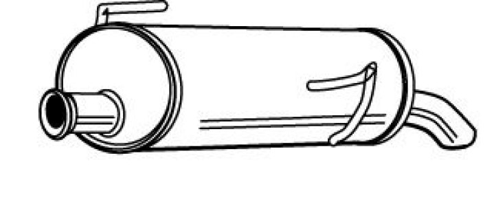 Tłumik końcowy WALKER 21884-52 1726Y2