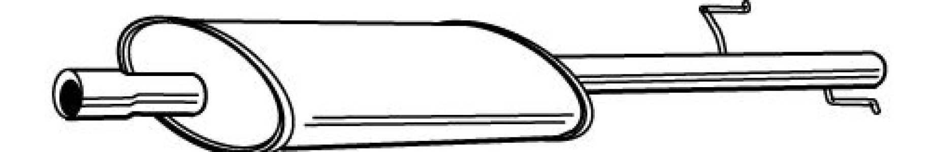 Tłumik pierwszy WALKER 22021-64 2D0253409E