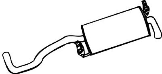 Tłumik końcowy WALKER 70583-53 6N0253609B