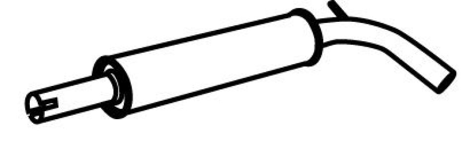 Tłumik środkowy WALKER 71337-62 6Y0253209