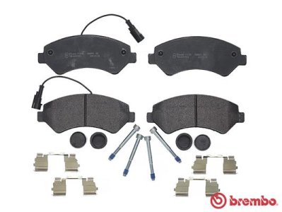 Klocki hamulcowe BREMBO P61118 77366021