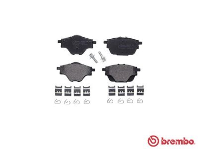 Klocki hamulcowe BREMBO P61124 1609000980