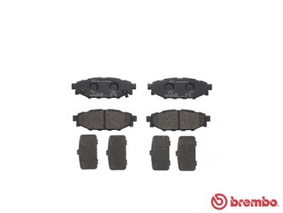 Klocki hamulcowe BREMBO P78020 26696AG010