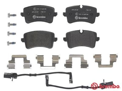 Klocki hamulcowe BREMBO P85119 4G0698451A
