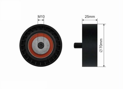 Rolka napinacza CAFFARO 500109 1734745