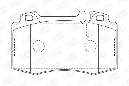 Filtr powietrza CHAMPION CAF100868P C31196