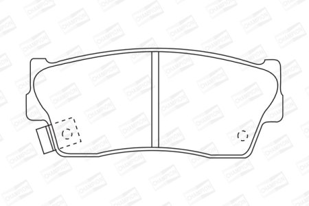 Filtr kabinowy CHAMPION CCF0029 CU2855