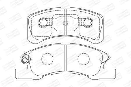 Filtr paliwa CHAMPION CFF100449 WK939