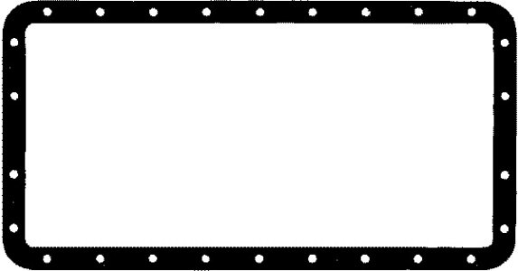 Uszczelka miski olejowej ELRING 582.840 62103609