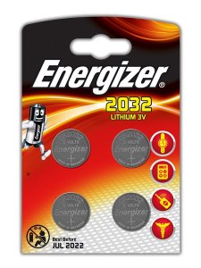 BATERIA CR2032  4 SZT. ENERGIZER 637762 CR2032