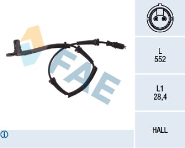 Czujnik FAE 78027 8200274800