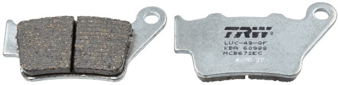 Klocki hamulcowe TRW MCB672EC 