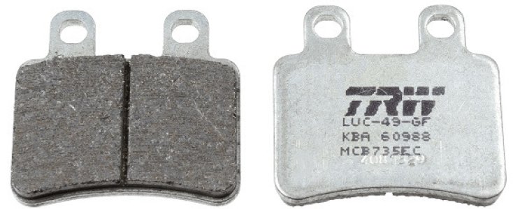 Klocki hamulcowe TRW MCB735EC 