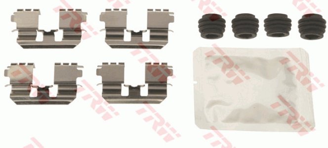 Zestaw montażowy klocków hamulcowych TRW PFK647 