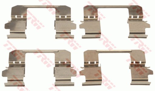 Zestaw montażowy klocków hamulcowych TRW PFK667 