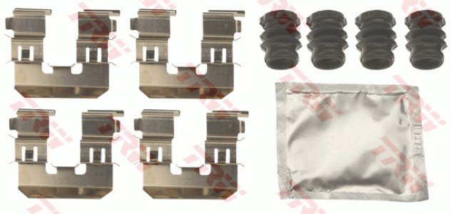 Zestaw montażowy klocków hamulcowych TRW PFK679 