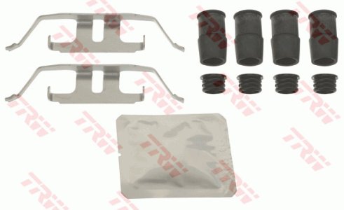 Zestaw montażowy klocków hamulcowych TRW PFK682 