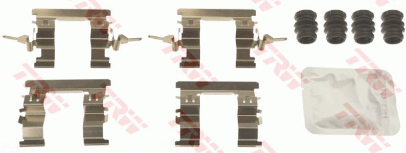 Zestaw montażowy klocków hamulcowych TRW PFK685 