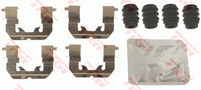Zestaw montażowy klocków hamulcowych TRW PFK689 