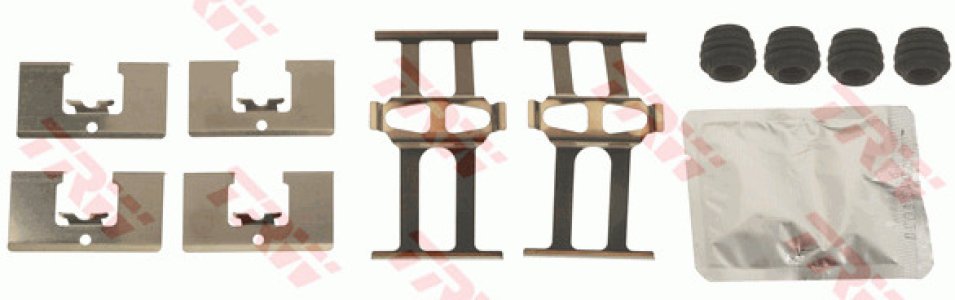 Zestaw montażowy klocków hamulcowych TRW PFK694 