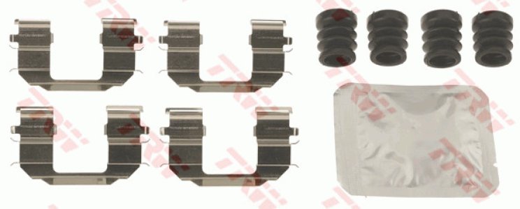 Zestaw montażowy klocków hamulcowych TRW PFK698 