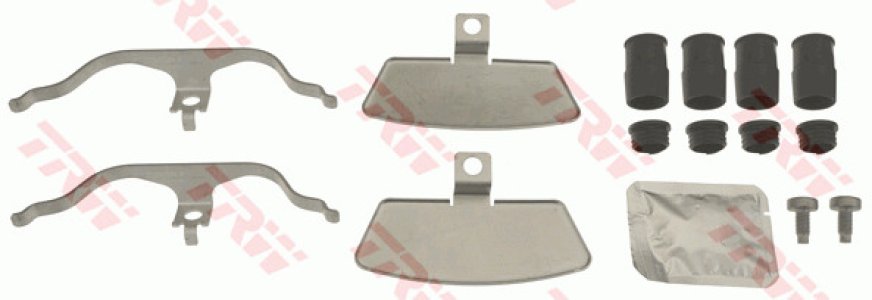 Zestaw montażowy klocków hamulcowych TRW PFK704 