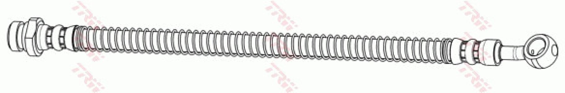 Przewód hamulcowy giętki TRW PHD1119 5873107000