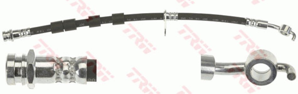 Przewód hamulcowy giętki TRW PHD1208 D65143990