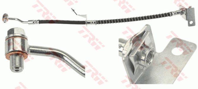 Przewód hamulcowy giętki TRW PHD1218 587321J000
